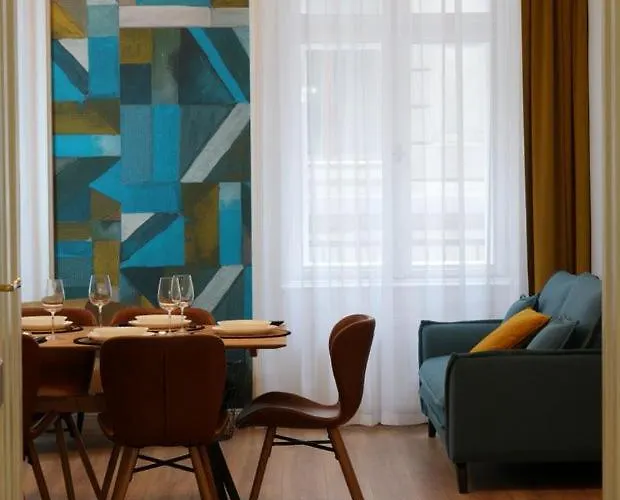 Apartament Ds36 Budapest-3 Haloszobas Lakas A Belvaros Sziveben *